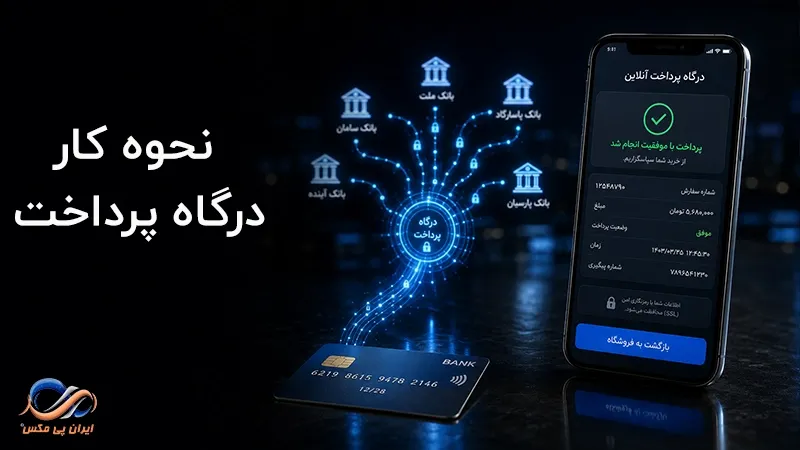 نحوه کار درگاه پرداخت